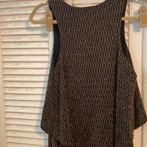 Everly Black and Gold Dress - Picture 7 of 7